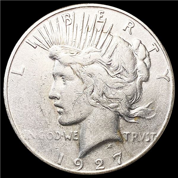 1927-S Silver Peace Dollar LIGHTLY CIRCULATED