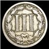 Image 2 : 1882 Nickel Three Cent NICELY CIRCULATED