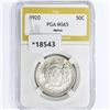 Image 1 : 1920 Maine Half Dollar PGA MS65