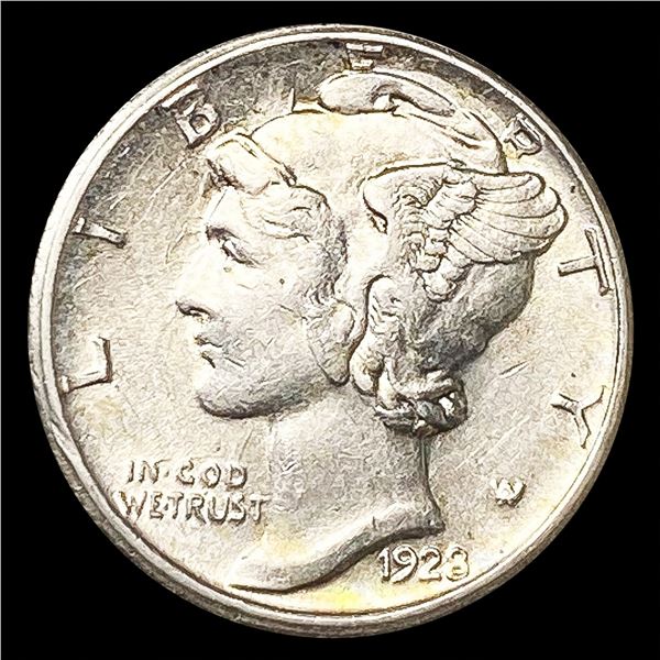 1923-S Mercury Dime CLOSELY UNCIRCULATED
