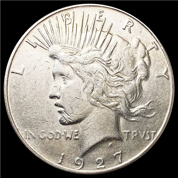 1927-S Silver Peace Dollar NEARLY UNCIRCULATED