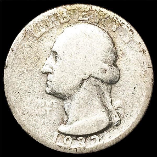 1932-D Washington Silver Quarter NICELY CIRCULATED