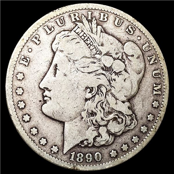 1890-CC Morgan Silver Dollar NICELY CIRCULATED
