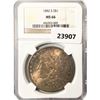 Image 1 : 1882-S Morgan Silver Dollar NGC MS66