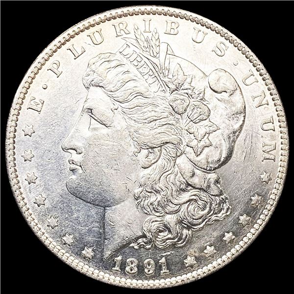 1891-S Morgan Silver Dollar UNCIRCULATED