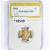 Image 1 : 1909 Wheat Cent PGA MS66 RED