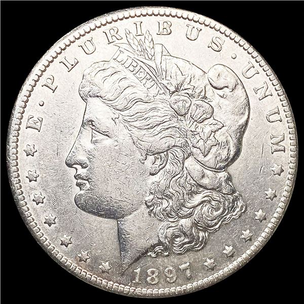 1897-S Morgan Silver Dollar CLOSELY UNCIRCULATED