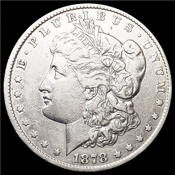 1878-CC Morgan Silver Dollar LIGHTLY CIRCULATED