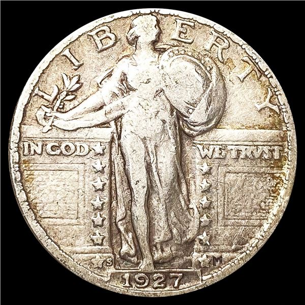 1927-S Standing Liberty Quarter LIGHTLY CIRCULATED