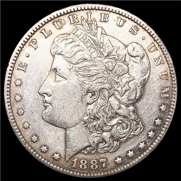 1887-S Morgan Silver Dollar CLOSELY UNCIRCULATED