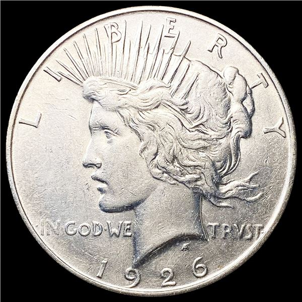 1926-D Silver Peace Dollar CLOSELY UNCIRCULATED