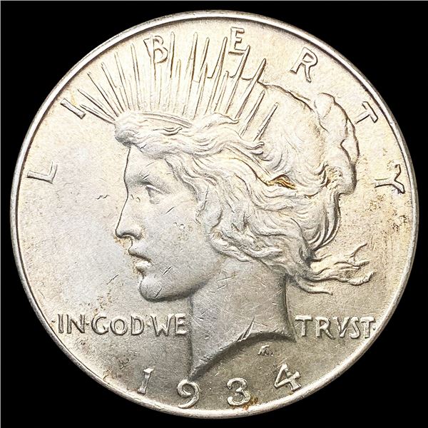 1934 Silver Peace Dollar UNCIRCULATED