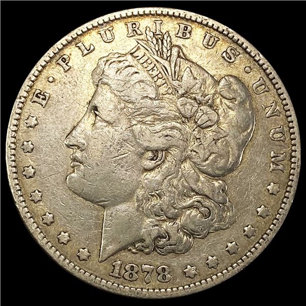 1878 8TF Morgan Silver Dollar LIGHTLY CIRCULATED