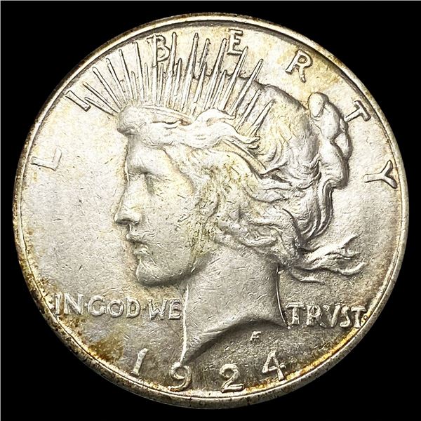 1924-S Silver Peace Dollar NEARLY UNCIRCULATED