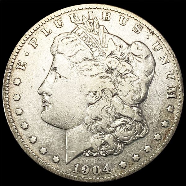 1904-S Morgan Silver Dollar NICELY CIRCULATED