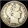 Image 1 : 1913 Barber Half Dollar NICELY CIRCULATED