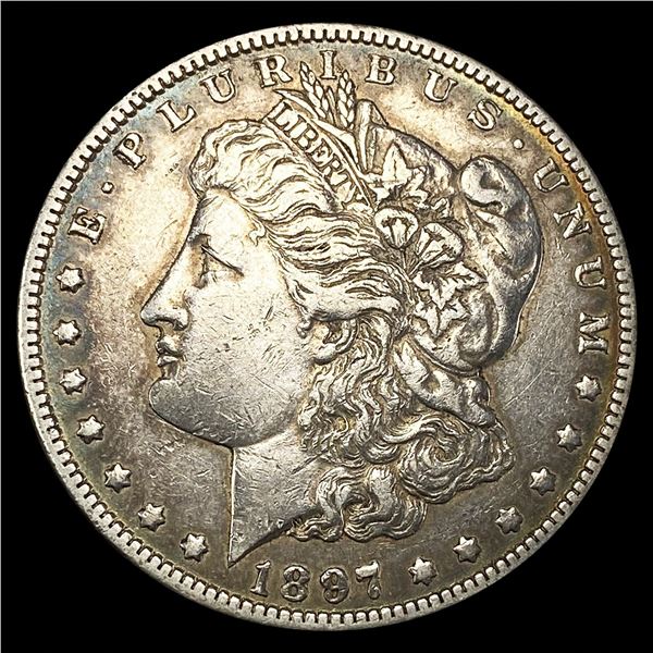 1897-O Morgan Silver Dollar NEARLY UNCIRCULATED