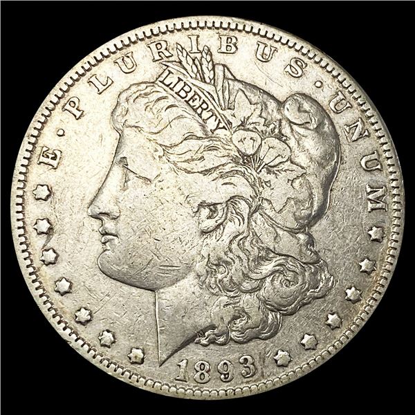 1893 Morgan Silver Dollar NICELY CIRCULATED