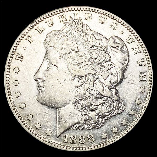 1888-S Morgan Silver Dollar NEARLY UNCIRCULATED
