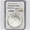 Image 1 : 1994-P American Silver Eagle NGC PF69 UC