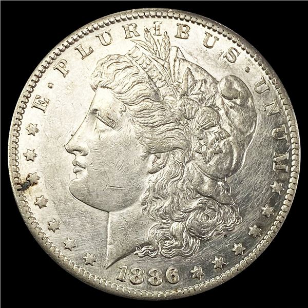 1886-S Morgan Silver Dollar CLOSELY UNCIRCULATED