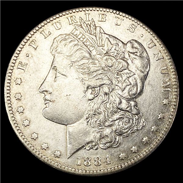 1884-S Morgan Silver Dollar CLOSELY UNCIRCULATED