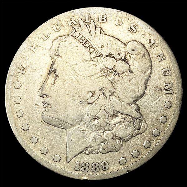 1889-CC Morgan Silver Dollar NICELY CIRCULATED