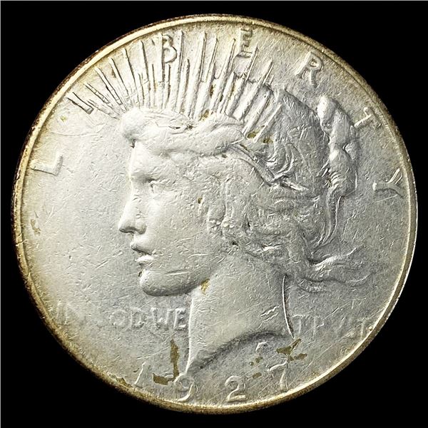 1927-S Silver Peace Dollar NICELY CIRCULATED