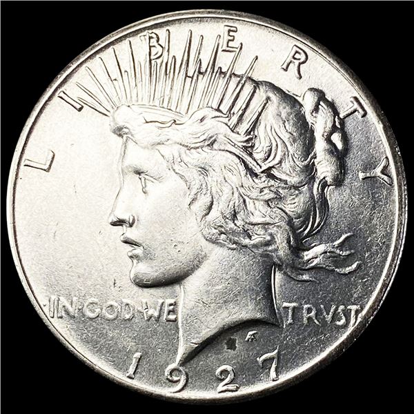 1927 Silver Peace Dollar CLOSELY UNCIRCULATED