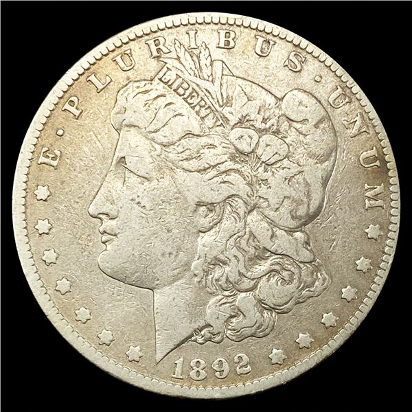 1892-S Morgan Silver Dollar NICELY CIRCULATED
