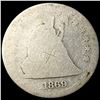 Image 1 : 1869 Seated Liberty Quarter NICELY CIRCULATED