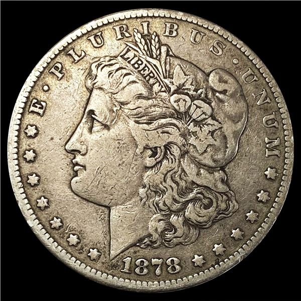 1878-CC Morgan Silver Dollar LIGHTLY CIRCULATED