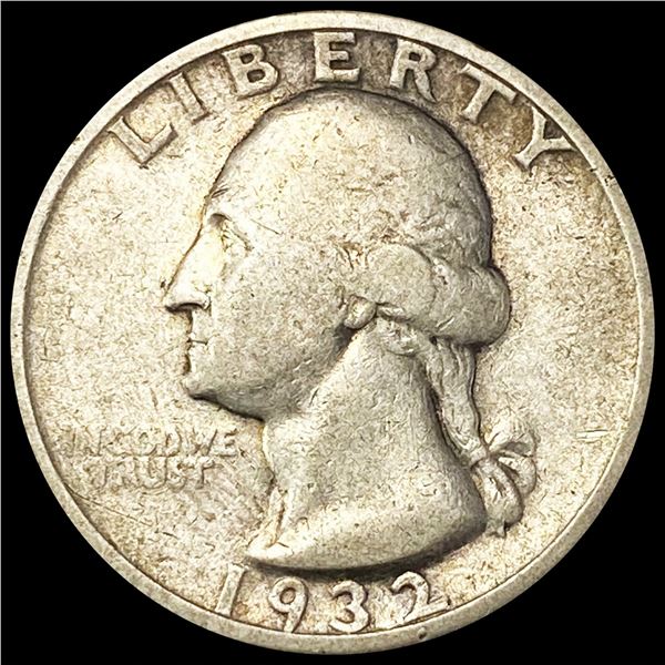 1932-S Washington Silver Quarter LIGHTLY CIRCULATE