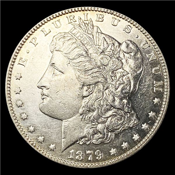 1879-S 7TF Rev 78 Morgan Silver Dollar CLOSELY UNC