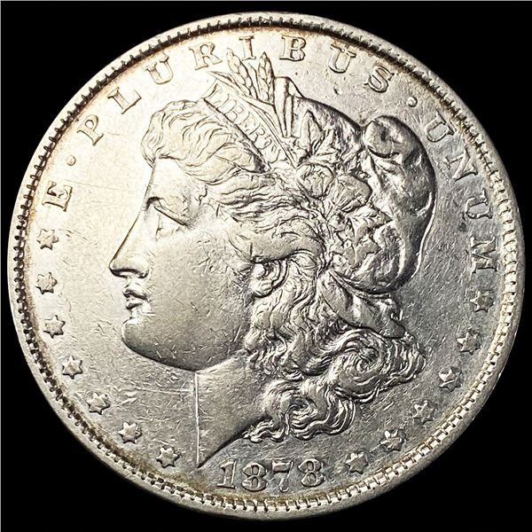 1878 8TF Morgan Silver Dollar NEARLY UNCIRCULATED