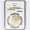 Image 1 : 1882-S Morgan Silver Dollar NGC MS66