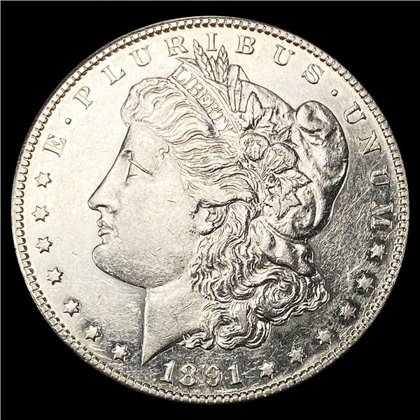 1891-S Morgan Silver Dollar UNCIRCULATED