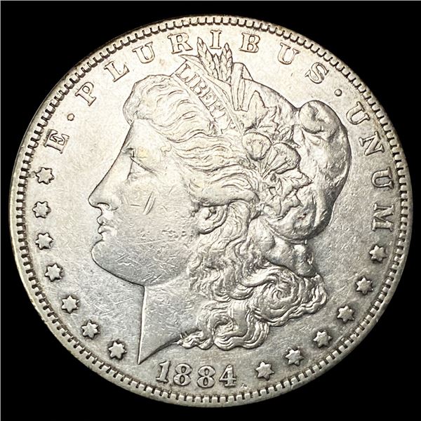 1884-S Morgan Silver Dollar CLOSELY UNCIRCULATED