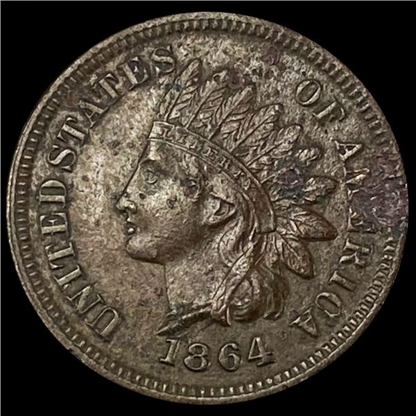 1864-L Indian Head Cent CLOSELY UNCIRCULATED