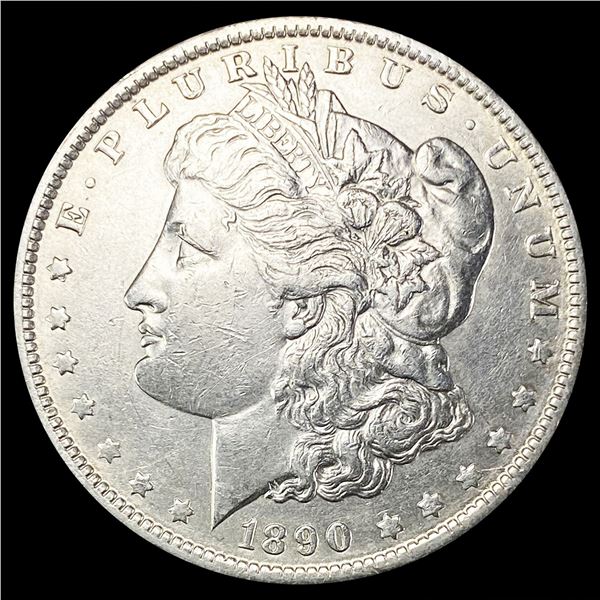 1890-O Morgan Silver Dollar NEARLY UNCIRCULATED