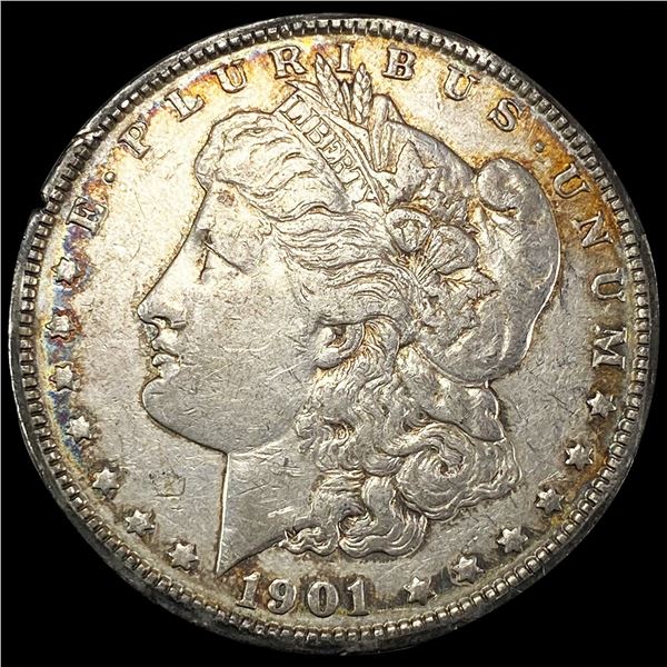 1901 Morgan Silver Dollar NEARLY UNCIRCULATED