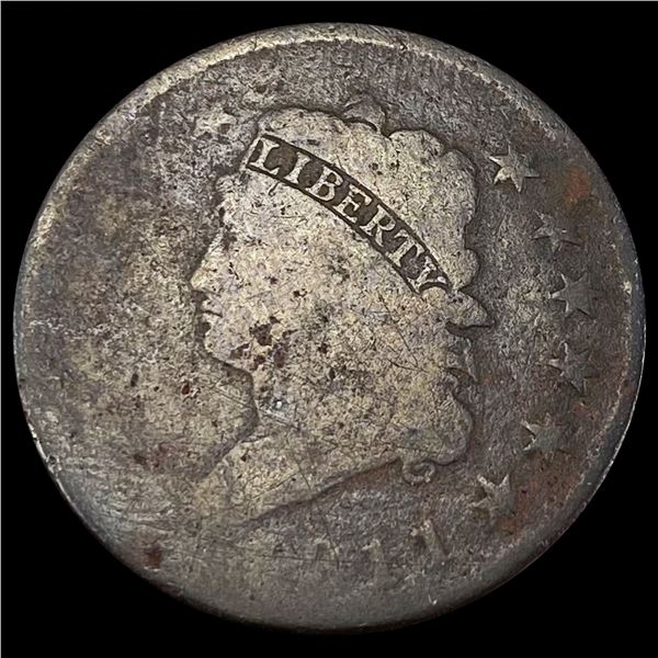 1811 Large Cent NICELY CIRCULATED