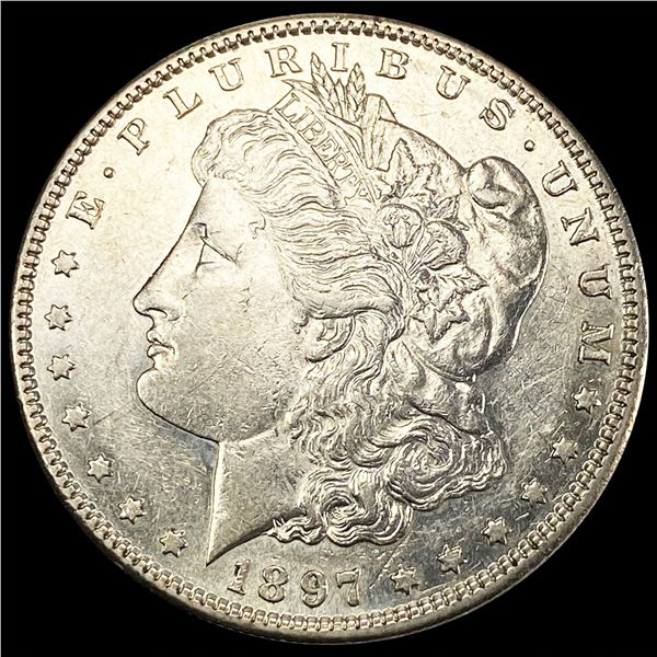 1897-S Morgan Silver Dollar UNCIRCULATED
