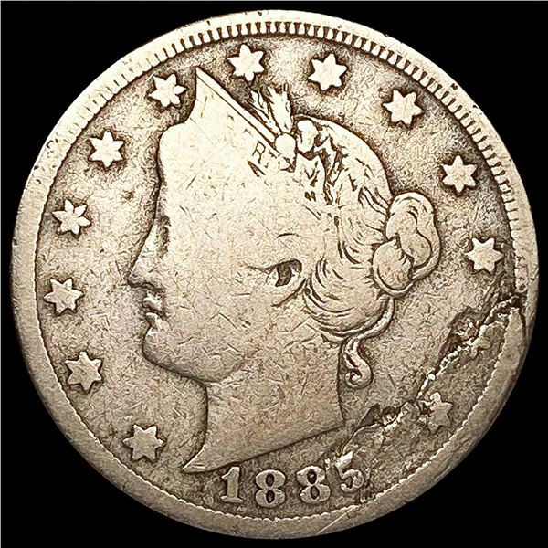 1885 Liberty Victory Nickel NICELY CIRCULATED