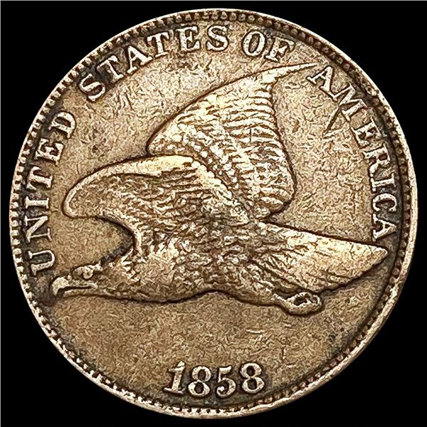 1858 Flying Eagle Cent LIGHTLY CIRCULATED