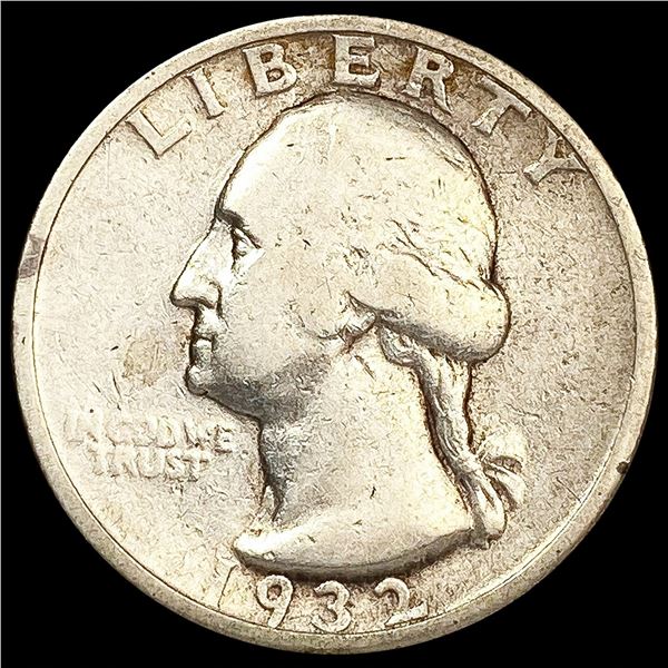 1932-S Washington Silver Quarter NEARLY UNCIRCULAT