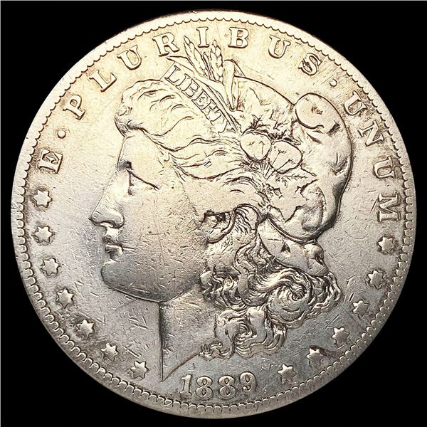 1889-CC Morgan Silver Dollar LIGHTLY CIRCULATED