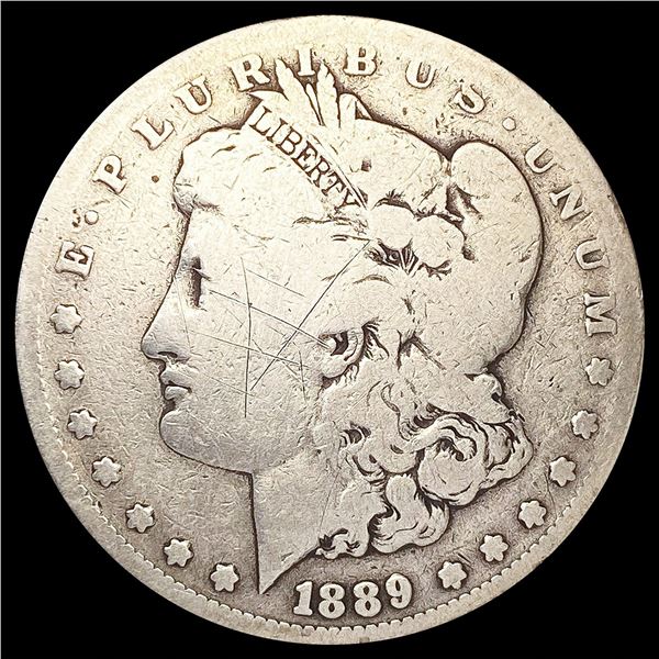 1889-CC Morgan Silver Dollar NICELY CIRCULATED