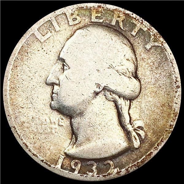 1932-S Washington Silver Quarter LIGHTLY CIRCULATE