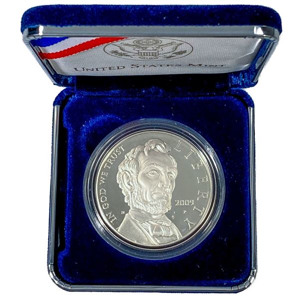 2009 Lincoln Commem Proof Silver Dollar
